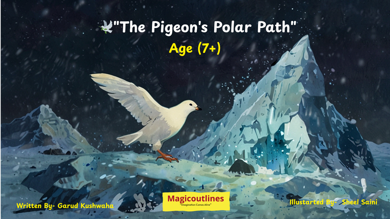 pigeon story for kids arctic pigeon guiding animals through blizzard