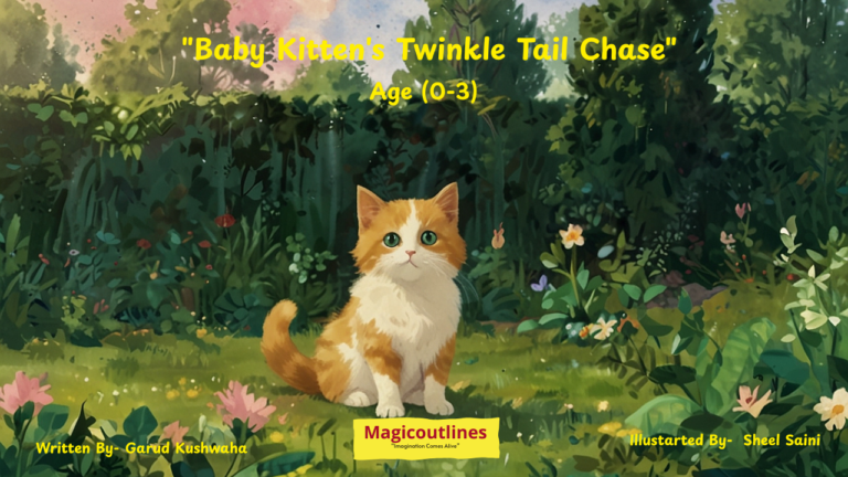 baby kitten story for toddlers cute kitten playing in garden